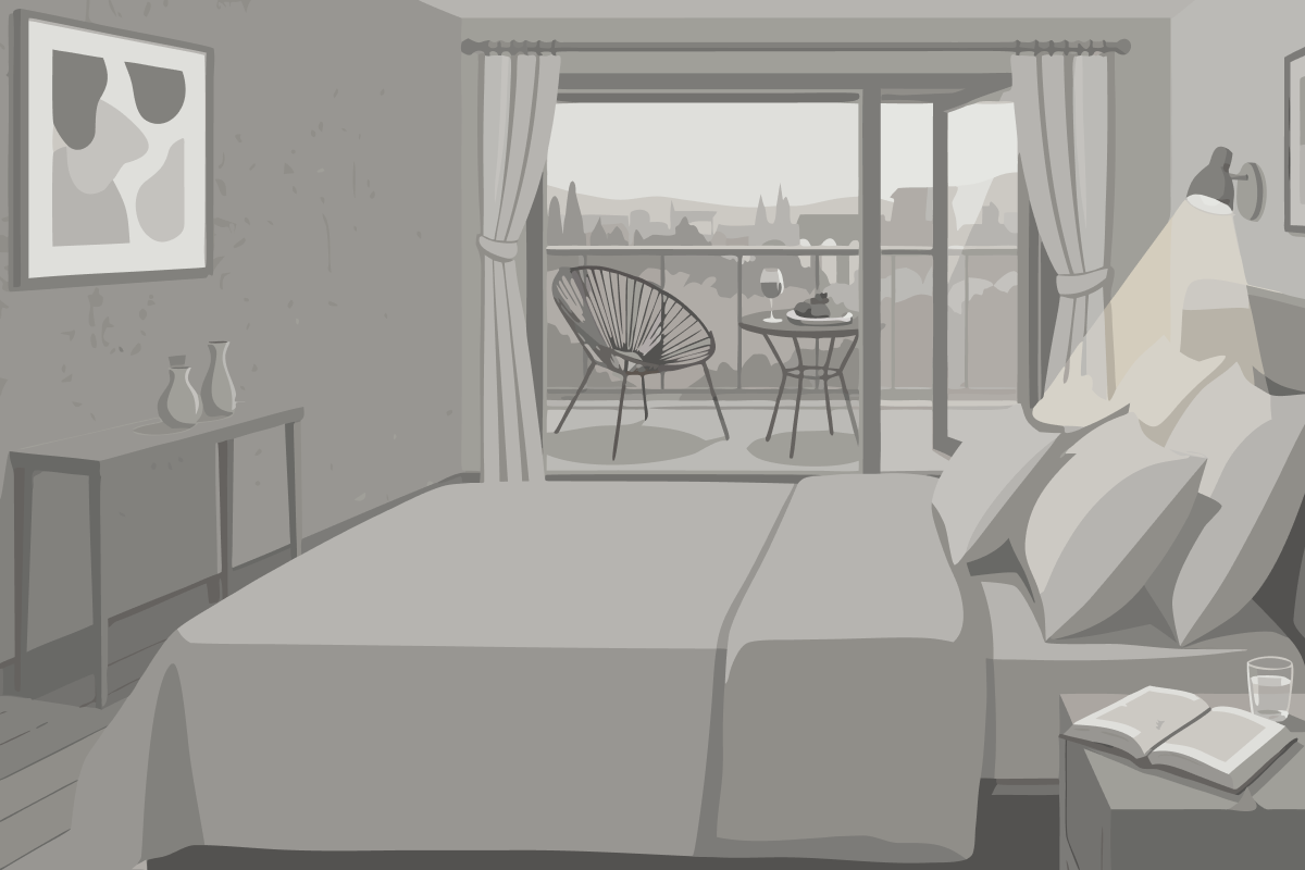 Economy Zweibettzimmer
